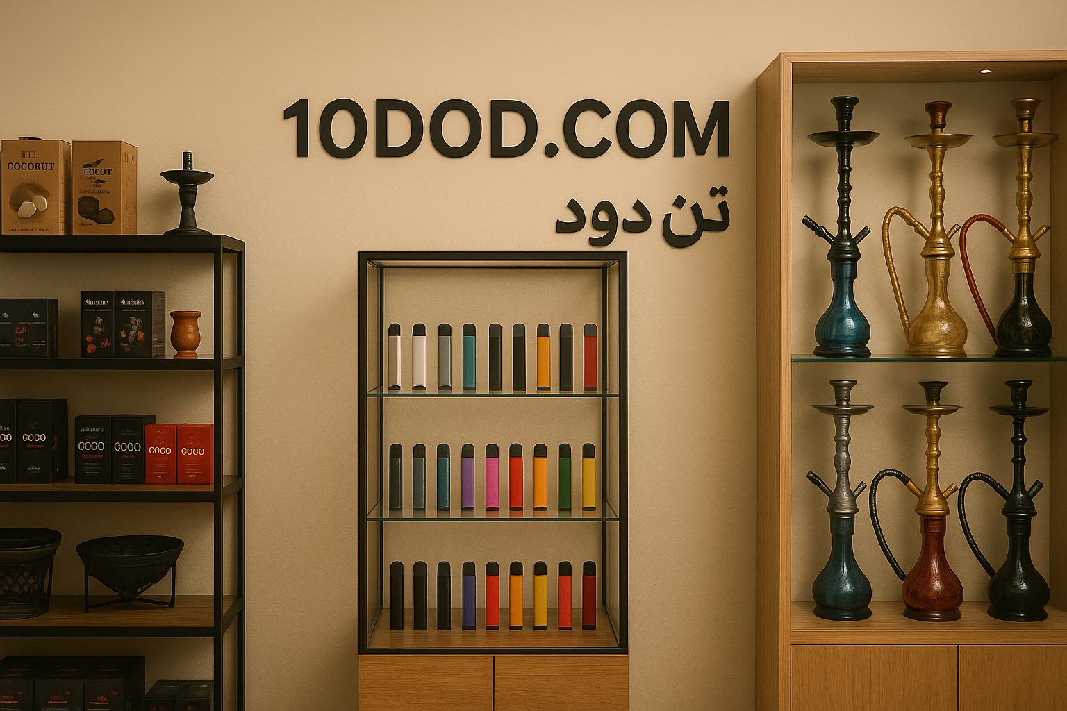 فروشگاه تن دود (10dod) | فروش و پخش عمده محصولات قلیان در مشهد - 10دود ...